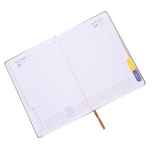 Hemobllo Tagesplaner Notizbuch Tage Kalender Schreibbuch für Büro Reise Schule Tägliche Planung Monats und Haushaltsplaner Mini Notizheft von Hemobllo