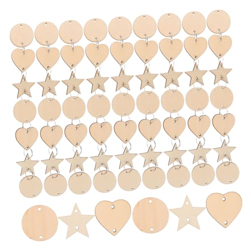 Hemobllo Teiliges DIY Holzscheiben mit Runden Stern und Herzformen Holzringen Unbehandelte Holzstücke zum Basteln Hochzeit Deko Party und Individuellen Holzprojekten Hemobllo Teiliges DIY Holzscheiben mit Runden Stern und Herzformen Holzringen Unbehandelte Holzstücke zum Basteln Hochzeit Deko Party und Individuellen Holzprojekten von Hemobllo