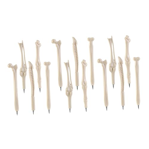 Hemobllo Teiliges Halloween Kugelschreiber Schwarze Mine Realistische Knochenform Praktische Kugelschreiber für Schüler für Party und Alltagsgebrauch Hemobllo Teiliges Halloween Kugelschreiber Schwarze Mine Realistische Knochenform Praktische Kugelschreiber für Schüler für Party und Alltagsgebrauch von Hemobllo