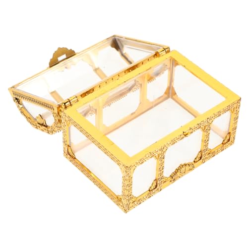 Hemobllo Transparente Goldene Schatztruhe Candy Box Kleine Partydeko Geburtstags Süßigkeitenbox Geschenkbox Aufbewahrungsbox für Feierlichkeiten und Party Hemobllo Transparente Goldene Schatztruhe Candy Box Kleine Partydeko Geburtstags Süßigkeitenbox Geschenkbox Aufbewahrungsbox für Feierlichkeiten und Party von Hemobllo