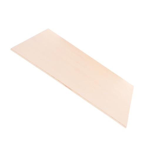 Hemobllo Unbehandelte Basswood Sperrholzplatte Dünne Holzplatte für DIY Basteln Gravur Zeichnen und Handwerk Vielseitiges Holzbrett für Schüler und Künstler Hemobllo Unbehandelte Basswood Sperrholzplatte Dünne Holzplatte für DIY Basteln Gravur Zeichnen und Handwerk Vielseitiges Holzbrett für Schüler und Künstler von Hemobllo