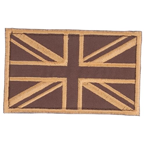 Hemobllo Union Jack Aufnäher Gestickter Patch für Kleidung Flicken für Jacken Hüte und Taschen Waschbar und Langlebig Individuelles Kleidungsdekor von Hemobllo
