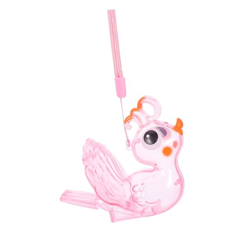 Hemobllo Vogelpfeife Instrument Zur Vogelbeobachtung Vogelrufpfeifenspielzeug Pfeifeninstrument Für Zugpfeife Für Vogelgeräuschpfeife Vogelrufer Kinderpfeife Rosa Abs von Hemobllo