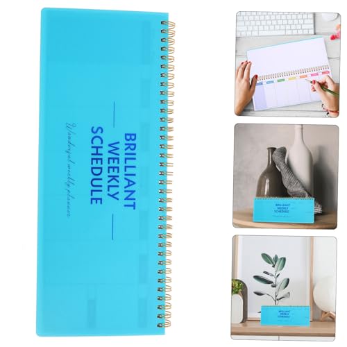 Hemobllo Wöchentlicher Planer Notizblock Grün Kompakter Wochenplaner für Büro und Schule Langlebiges Schreibbuch mit Multifunktionalem Zeitmanagement für Tägliche Planung und Notizen Hemobllo Wöchentlicher Planer Notizblock Grün Kompakter Wochenplaner für Büro und Schule Langlebiges Schreibbuch mit Multifunktionalem Zeitmanagement für Tägliche Planung und Notizen von Hemobllo