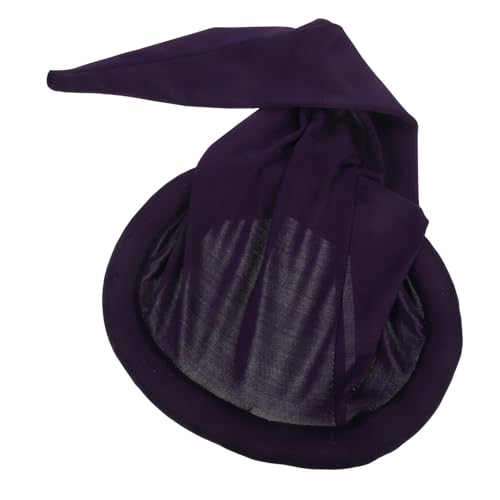 Hemobllo Zwerghut Weihnachts-cosplay-requisiten Bühnenshow-requisitenkappe Lustige Partyhüte Requisiten Für Fotoautomaten Photobooth Requisiten Lustig Elfenhüte Zwerg Hüte Violett Polyester von Hemobllo
