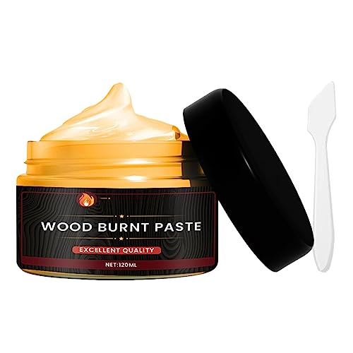 Hemousy Holzbrennpaste, Holzverbrennungspaste, 120 ml, Holzverbrennungs-Gel-Marker zum Basteln und Schablonen-Holzverbrennung | Präzises und einfaches Brennen von Designs auf und Kunst Hemousy Holzbrennpaste, Holzverbrennungspaste, 120 ml, Holzverbrennungs-Gel-Marker zum Basteln und Schablonen-Holzverbrennung | Präzises und einfaches Brennen von Designs auf und Kunst von Hemousy