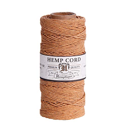 Hemp Cord Spool 20# 205 Feet/Pkg-Capuccino Hemp Cord Spool 20# 205 Feet/Pkg-Capuccino von Hemptique