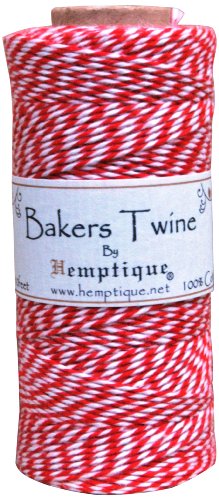 Hemptique Baumwolle Baker 's Twine Spule 2 lagig 410 'rot, andere, Mehrfarbig Hemptique Baumwolle Baker 's Twine Spule 2 lagig 410 'rot, andere, Mehrfarbig von Hemptique