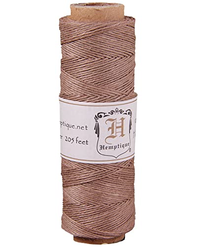 Hemptique Hanfschnur Spule, 10 Lb., Hellbraun Hemptique Hanfschnur Spule, 10 Lb., Hellbraun von Hemptique