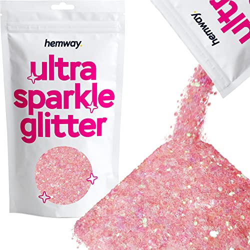 Glitzer-Mischung pfirsichrosa schillernde Mischung ultra-glitzernde Pailletten Nagel Gesicht Festival Weihnachten Halloween Make-up grob fein 100 g Glitzer-Mischung pfirsichrosa schillernde Mischung ultra-glitzernde Pailletten Nagel Gesicht Festival Weihnachten Halloween Make-up grob fein 100 g von Hemway