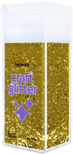 Glitzer für Bastelarbeiten Shaker Goldharz Trinkgläser Karten Weihnachtsschmuck Kerzen grob Nägel Gesicht Kosmetik 130g/4,6 oz Glitzer für Bastelarbeiten Shaker Goldharz Trinkgläser Karten Weihnachtsschmuck Kerzen grob Nägel Gesicht Kosmetik 130g/4,6 oz von Hemway