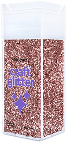 Glitzer für Bastelarbeiten Shaker Roségold Kunstharz Trinkgläser Karten Weihnachten Schmuck Kerzen grob Nägel Gesicht Kosmetik 130g Glitzer für Bastelarbeiten Shaker Roségold Kunstharz Trinkgläser Karten Weihnachten Schmuck Kerzen grob Nägel Gesicht Kosmetik 130g von Hemway