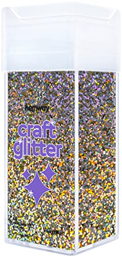 Glitzer für Bastelstreuer Gold Silber holografisches Kunstharz Trinkgläser Karten Weihnachtsschmuck Kerzen extra grob Nagel Gesicht Kosmetik 130g / 4,6 oz Glitzer für Bastelstreuer Gold Silber holografisches Kunstharz Trinkgläser Karten Weihnachtsschmuck Kerzen extra grob Nagel Gesicht Kosmetik 130g / 4,6 oz von Hemway