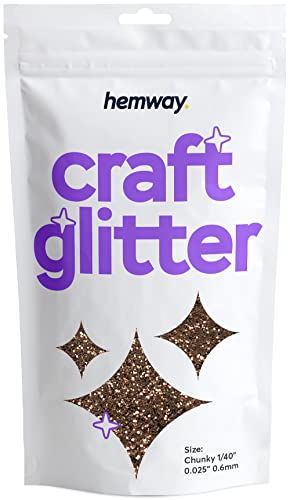 Hemway Bronze Craft Glitter 100g 3,5 Unzen Chunky 1/40" 0,025" 0.6MM für Kunsthandwerk Tumblers Papier Glasdekorationen Verschönern Hemway Bronze Craft Glitter 100g 3,5 Unzen Chunky 1/40" 0,025" 0.6MM für Kunsthandwerk Tumblers Papier Glasdekorationen Verschönern von Hemway