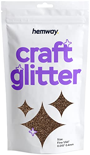 Hemway Bronze Craft Glitter 100g 3,5 Unzen FINE 1/64" 0,015" 0.4MM für Kunsthandwerk Tumblers Papier Glasdekorationen Verschönern Hemway Bronze Craft Glitter 100g 3,5 Unzen FINE 1/64" 0,015" 0.4MM für Kunsthandwerk Tumblers Papier Glasdekorationen Verschönern von Hemway