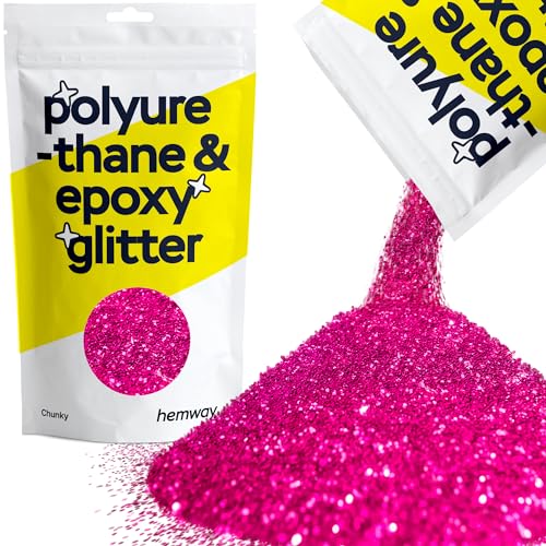 Hemway | Polyurethan und Epoxid-Glitter - CHUNKY - 1/40" 0,025" 0.6mm - Dark Rose / 100g Hemway | Polyurethan und Epoxid-Glitter - CHUNKY - 1/40" 0,025" 0.6mm - Dark Rose / 100g von Hemway