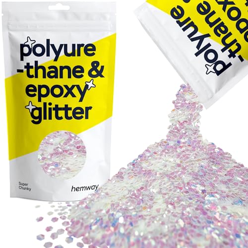 Hemway Metallic Glitter Boden Kristalle für Epoxidharz-Bodenbelag - 100g von Hemway