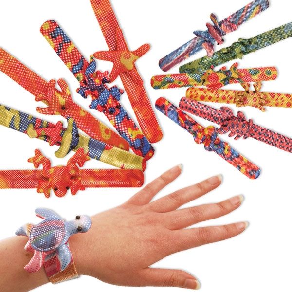 Glitzertier-Schnapparmband, 1 Stk., Meerestier-Armband für Mädchen von Henbrandt Ltd
