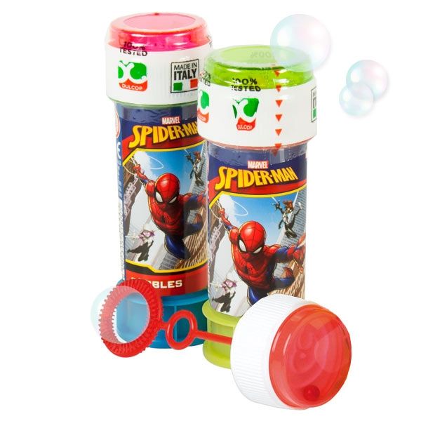 Spiderman Seifenblasen mit Geduldspiel, 60ml, 1 Stk von Henbrandt Ltd