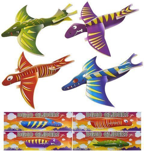 Dinosaurier-Gleiter, 12 Stück Originalverpackung Dinosaurier-Gleiter, 12 Stück Originalverpackung von Henbrandt