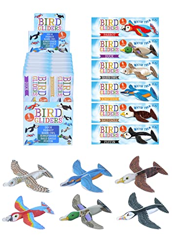 HENBRANDT 8 Stück Vogelgleiter - Kinder Styropor Fliegende Gleiter Spielzeug Loot Party Tütenfüller Hochzeit für Mädchen und Jungen von Henbrandt