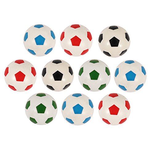 HENBRANDT Fußball-Hüpfbälle, sortiert Farben, 35 mm, 10 Stück HENBRANDT Fußball-Hüpfbälle, sortiert Farben, 35 mm, 10 Stück von Henbrandt