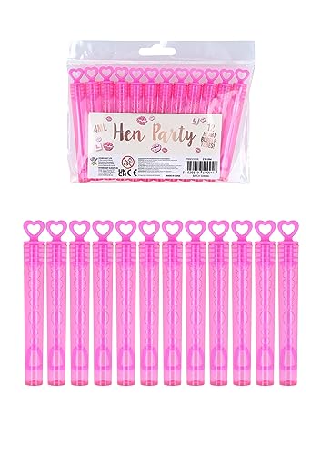 Hen Night Pack of 12 Bubble Tubes Hen Party Accessory Hen Night Pack of 12 Bubble Tubes Hen Party Accessory von Henbrandt
