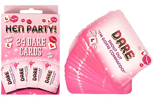 Henbrandt - Großartiger Spaß Jungesellinenabschied Party Mutproben Karten (Dare Cards) von Henbrandt