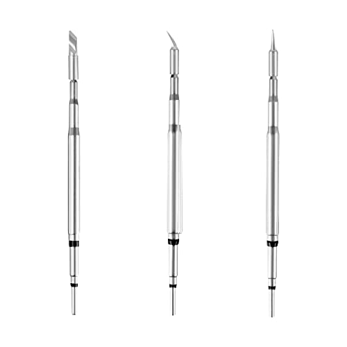 HengTianMei 210 Lötkolbenspitzen-Set, 3 Stück, K, IS, I, Modell. Geeignet für SUGON A9 210 und T21 210 Lötstation, lange Lebensdauer und Haltbarkeit, perfekt für präzise elektronische Reparaturen HengTianMei 210 Lötkolbenspitzen-Set, 3 Stück, K, IS, I, Modell. Geeignet für SUGON A9 210 und T21 210 Lötstation, lange Lebensdauer und Haltbarkeit, perfekt für präzise elektronische Reparaturen von HengTianMei