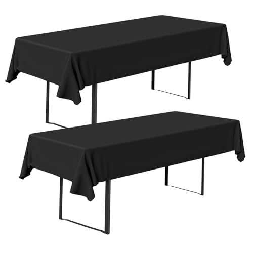 2 Stüick Biertisch Tischdecke 100x250cm Tischdecke Bierzeltgarnitur Schwarz TischdeckenBiertisch, Biertischhussen, Biertischdecken für Bierzeltgarnitur, Rechteckige TischdeckenWaschbar 2 Stüick Biertisch Tischdecke 100x250cm Tischdecke Bierzeltgarnitur Schwarz TischdeckenBiertisch, Biertischhussen, Biertischdecken für Bierzeltgarnitur, Rechteckige TischdeckenWaschbar von Hengrongshen