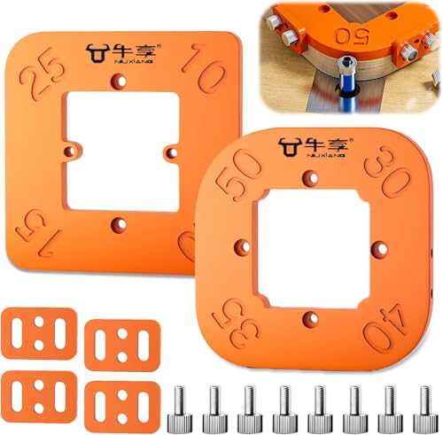 Hengrongshen 2 Stück Frässchablone, 4 In 1 Radius Schnellvorrichtung für Holzbearbeitung, Frässchablonen für Oberfräse, Oberfräse Schablone für Holzbearbeitung R10 R15 R20 R25 R30 R35 R40 R50 Hengrongshen 2 Stück Frässchablone, 4 In 1 Radius Schnellvorrichtung für Holzbearbeitung, Frässchablonen für Oberfräse, Oberfräse Schablone für Holzbearbeitung R10 R15 R20 R25 R30 R35 R40 R50 von Hengrongshen