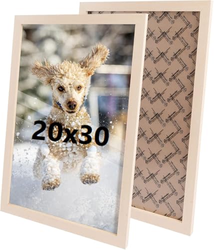 Hengsong Bilderrahmen 20x30,2 Bilderrahmen Vintage Holz,Bilderrahmen mit Plexi-Glas für Foto von 20x30cm,22.9×32.9cm,Natur Hengsong Bilderrahmen 20x30,2 Bilderrahmen Vintage Holz,Bilderrahmen mit Plexi-Glas für Foto von 20x30cm,22.9×32.9cm,Natur von Hengsong