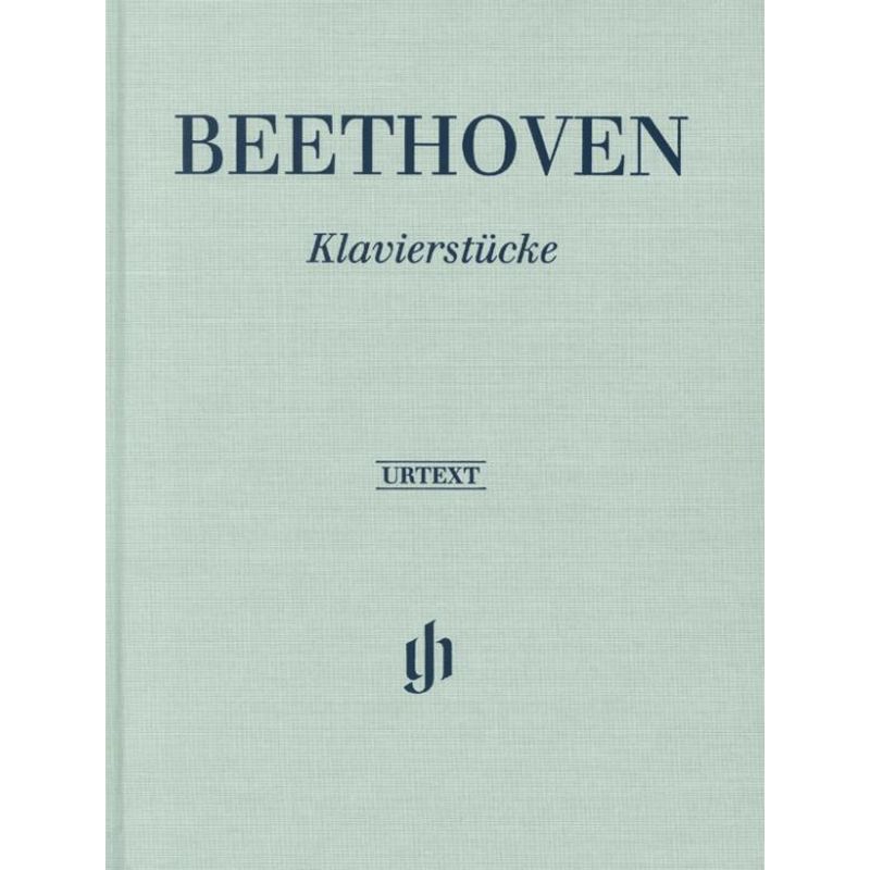 Beethoven, Ludwig Van - Piano Pieces - Ludwig van Beethoven, Halbleder von Henle, G. Verlag