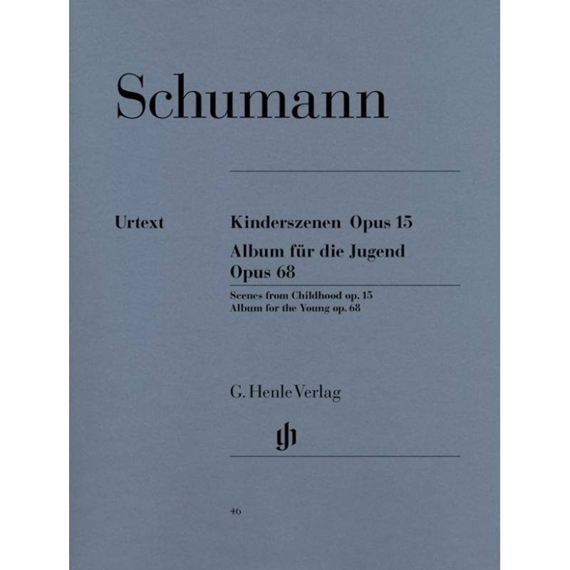 Robert Schumann - Kinderszenen Op. 15 Und Album Für Die Jugend Op. 68 - Robert Schumann - Kinderszenen op. 15 und Album für die Jugend op. 68, Kartoni von Henle