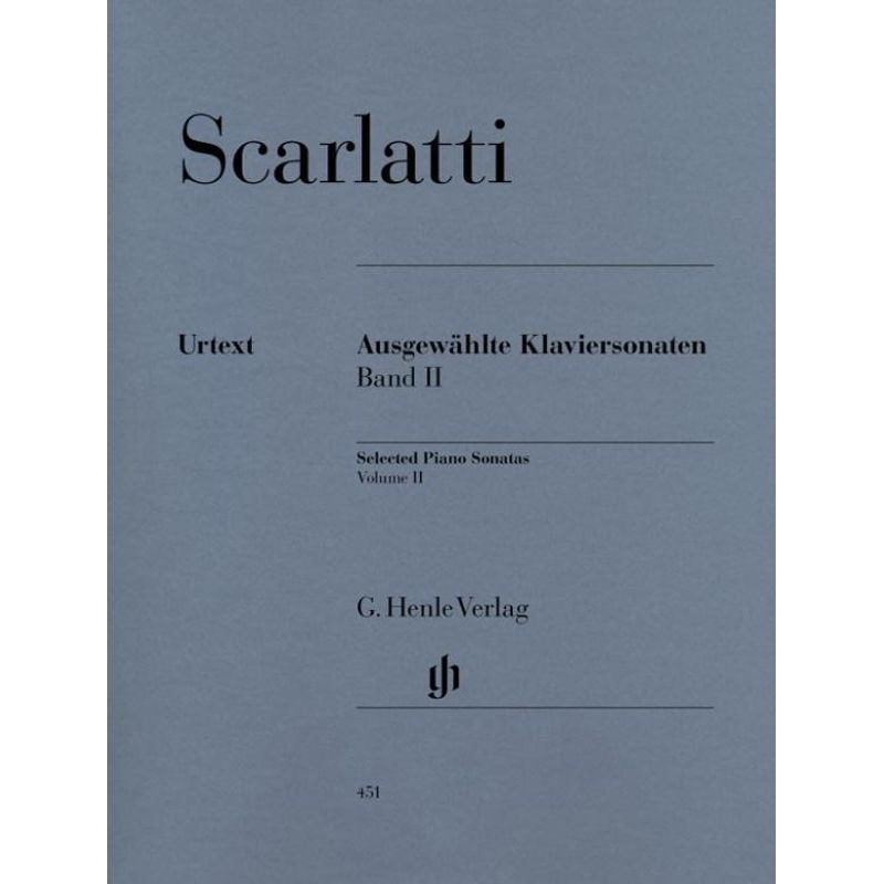 Ausgewählte Klaviersonaten - Band II Domenico Scarlatti - Ausgewählte Klaviersonaten, Kartoniert (TB) von Henle