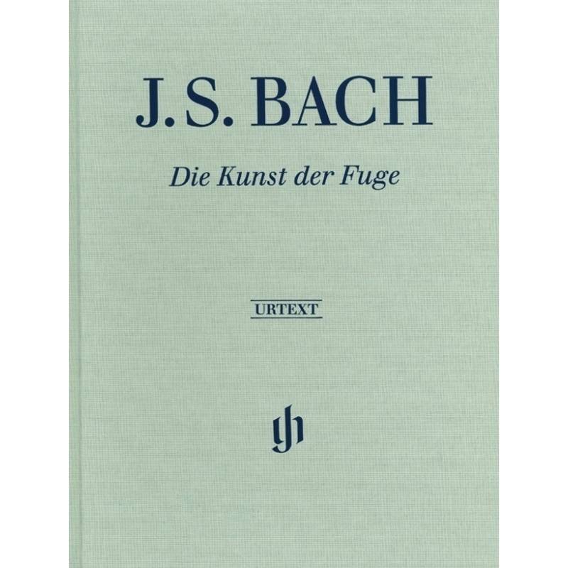 Johann Sebastian Bach - Die Kunst Der Fuge Bwv 1080, Leder von Henle