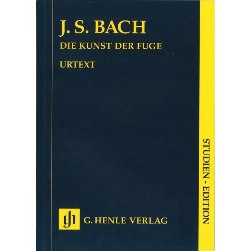 Die Kunst Der Fuge Bwv 1080, Cembalo (Klavier), Studien-Edition - Johann Sebastian Bach - Die Kunst der Fuge BWV 1080, Kartoniert (TB) von Henle