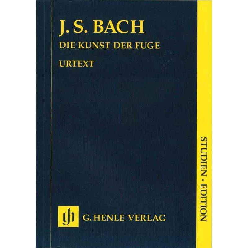Die Kunst Der Fuge Bwv 1080, Cembalo (Klavier), Studien-Edition - Johann Sebastian Bach - Die Kunst der Fuge BWV 1080, Kartoniert (TB) von Henle