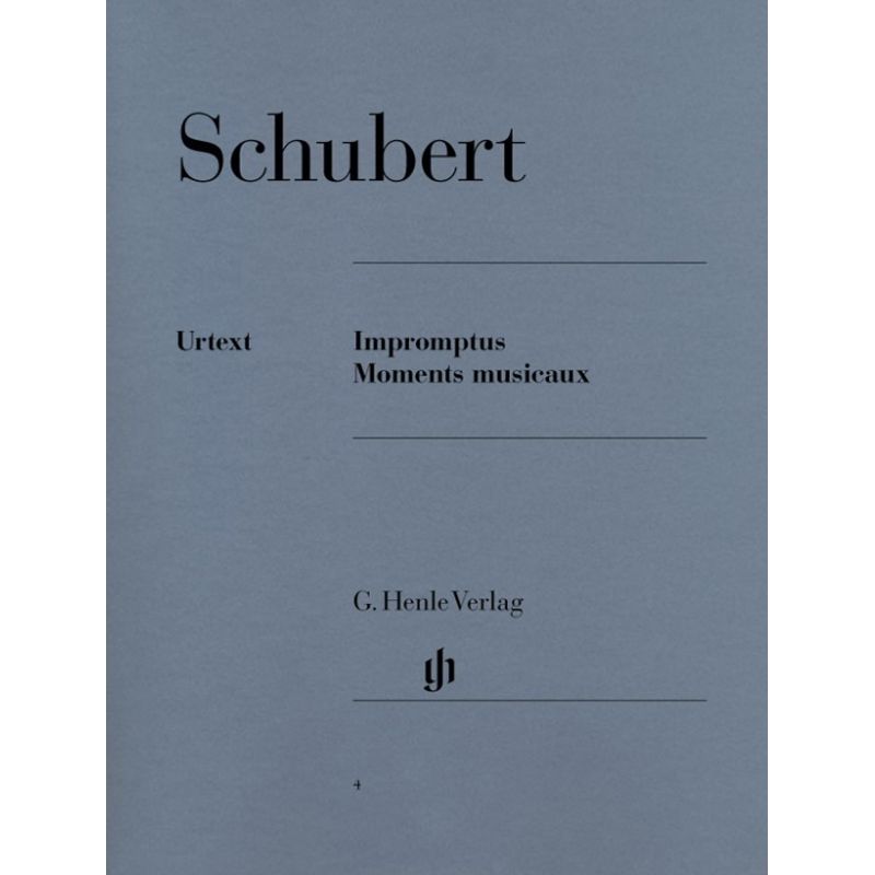 Franz Schubert - Impromptus Und Moments Musicaux - Franz Schubert - Impromptus und Moments musicaux, Kartoniert (TB) von Henle