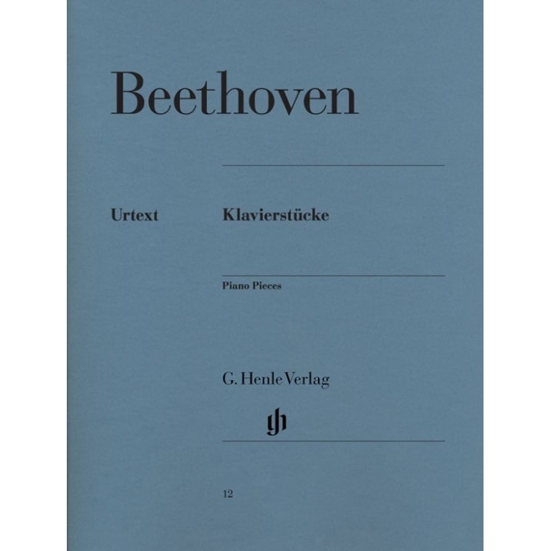 G. Henle Urtext-Ausgabe / Ludwig Van Beethoven - Klavierstücke - Ludwig van Beethoven - Klavierstücke, Kartoniert (TB) von Henle