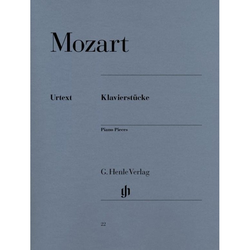 Klavierstücke - Wolfgang Amadeus Mozart - Klavierstücke, Kartoniert (TB) von Henle