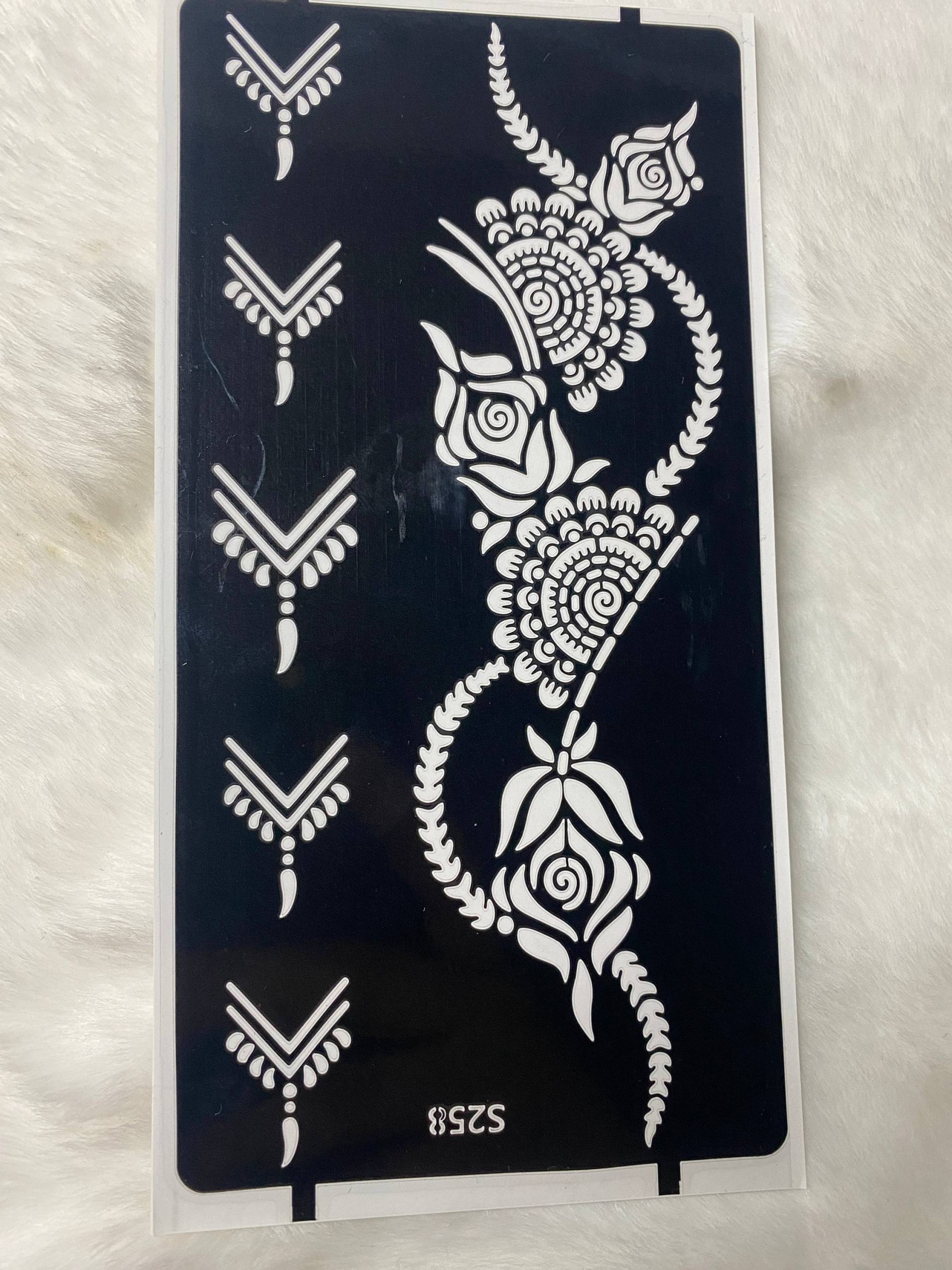 Henna Sticker , Mehendi Aufkleber, Hennatttoos, Schablone, Diy Henna Sticker , Mehendi Aufkleber, Hennatttoos, Schablone, Diy von HennaDesignByHM