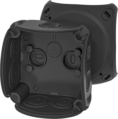 Hensel Kabelabzweigkasten DK 0100 B bis 2,5 qmm ohne Klemme IP66 schwarz von Hensel