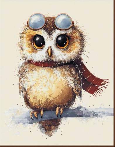 Henypt Kreuzstich Set Vorgedruckt Süße Eule 40X50Cm Stickvorlagen Stickbilder Vorgedruckt Kreuzstich Stickpackungen Stickpackung Cross Stitch Embroidery Kit Stickset Sticken Set Erwachsene Anfänger Henypt Kreuzstich Set Vorgedruckt Süße Eule 40X50Cm Stickvorlagen Stickbilder Vorgedruckt Kreuzstich Stickpackungen Stickpackung Cross Stitch Embroidery Kit Stickset Sticken Set Erwachsene Anfänger von Henypt