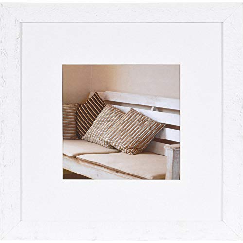 Henzo Driftwood 30x30 weiss Bilderrahmen, Holz, 30 x 30 x 1.5 cm von Henzo