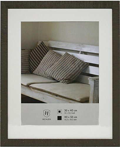 Henzo Driftwood 40x50 mbraun Bilderrahmen, Holz, braun, 40 x 50 x 1.5 cm von Henzo