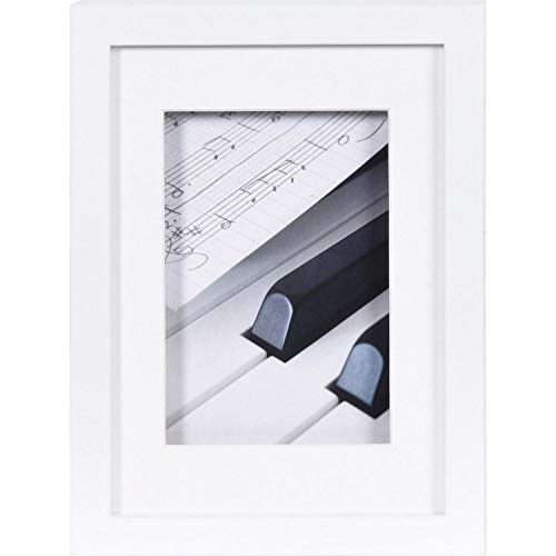 Henzo Piano Bilderrahmen, Holz, Weiss, Bildformat 13x18 cm von Henzo