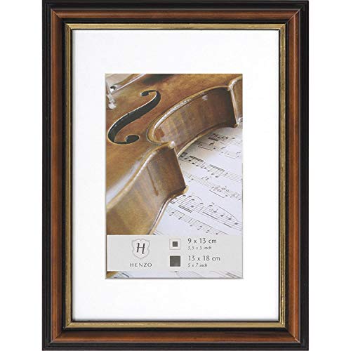 Henzo Verona 10x15 Frame dunkelbraun Bilderrahmen, Holz, 10x15 cm Henzo Verona 10x15 Frame dunkelbraun Bilderrahmen, Holz, 10x15 cm von Henzo