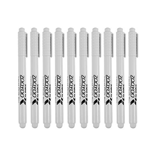 Hepzest 10 Stück Liquid Chalk Pen Marker Für Glasfenster Chalkboard Blackboard von Hepzest