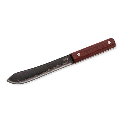 Herbertz Gürtelmesser, AISI 420 Stahl, rostfrei, Sandelholzgriff rot, braune Lederscheide, robustes Outdoor-Messer & Jagdmesser, Survivalmesser mit feststehender Klinge Herbertz Gürtelmesser, AISI 420 Stahl, rostfrei, Sandelholzgriff rot, braune Lederscheide, robustes Outdoor-Messer & Jagdmesser, Survivalmesser mit feststehender Klinge von Herbertz